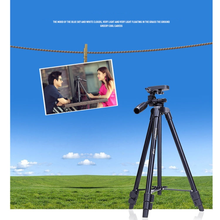 YUNTENG VCT-520 Aluminum Alloy Tripod Mount, VCT-520