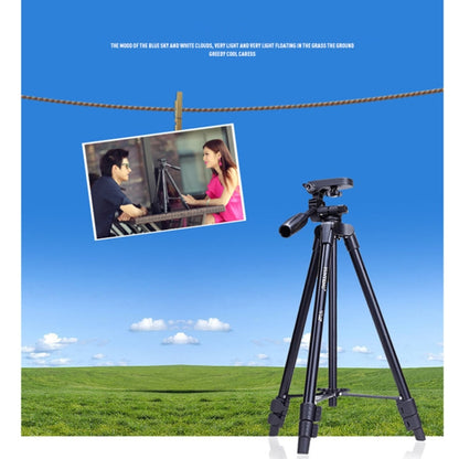 YUNTENG VCT-520 Aluminum Alloy Tripod Mount, VCT-520