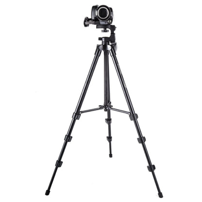 YUNTENG VCT-521 Aluminum Alloy Tripod Mount with Three-Dimensional Tripod Head, VCT-521