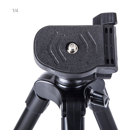 YUNTENG VCT-521 Aluminum Alloy Tripod Mount with Three-Dimensional Tripod Head, VCT-521