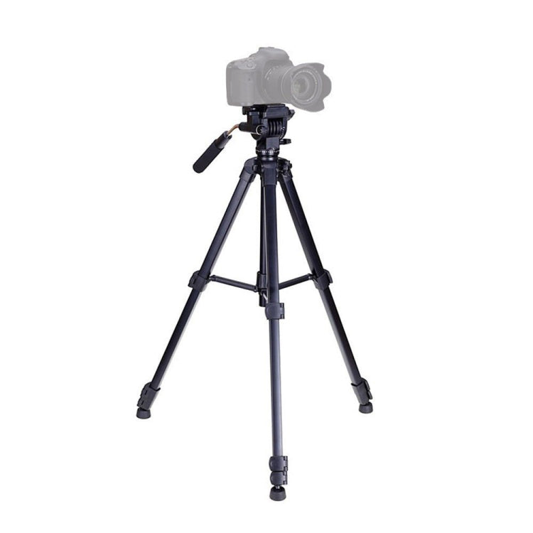 YUNTENG VCT-691 Aluminum Tripod Mount with Fluid Drag Head, VCT-691
