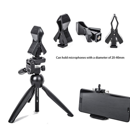 YUNTENG YT-2280 Multifunction Desk Mini Tripod Mount, YT-2280
