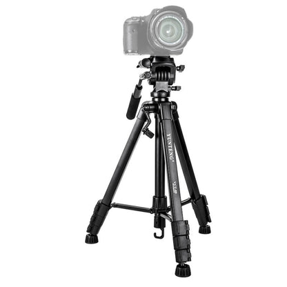 YUNTENG VCT-80 Aluminum Tripod Mount with Damping Ballhead, VCT-80