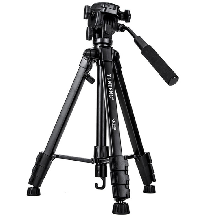 YUNTENG VCT-80 Aluminum Tripod Mount with Damping Ballhead, VCT-80