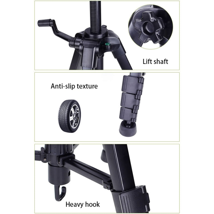 YUNTENG VCT-80 Aluminum Tripod Mount with Damping Ballhead, VCT-80