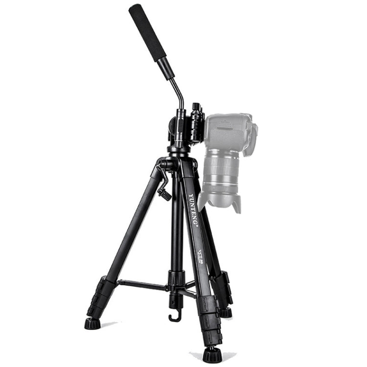 YUNTENG VCT-80 Aluminum Tripod Mount with Damping Ballhead, VCT-80