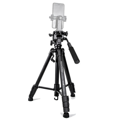 YUNTENG VCT-80 Aluminum Tripod Mount with Damping Ballhead, VCT-80