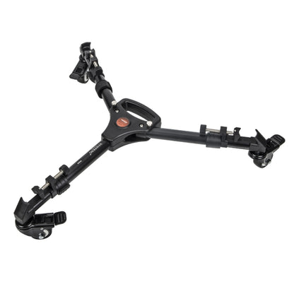 YUNTENG 900 Aluminium Alloy Camera Tripod Foot Wheel Tripod Pulley Base, Load 15KG, 900