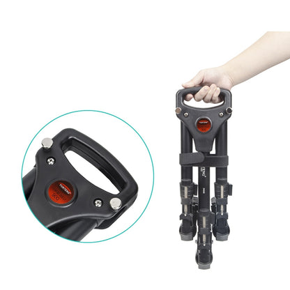 YUNTENG 900 Aluminium Alloy Camera Tripod Foot Wheel Tripod Pulley Base, Load 15KG, 900