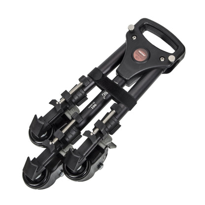 YUNTENG 901 Aluminium Alloy Camera Tripod Foot Wheel Tripod Pulley Base, Load 30KG, 901