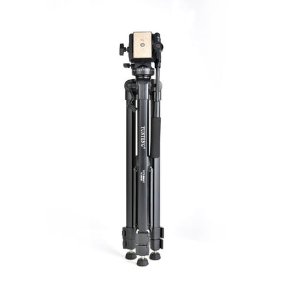YUNTENG 860 Aluminum Tripod Mount with Fluid Drag Damping Ballhead, 860