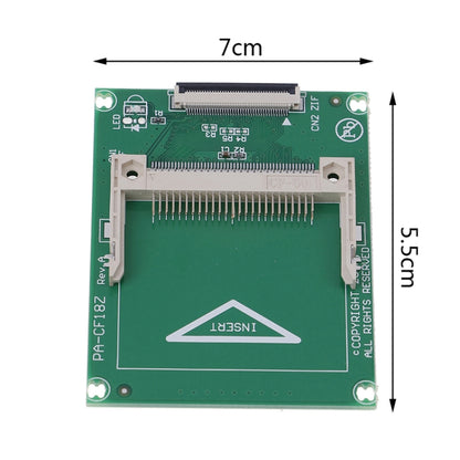 1.8 Inch 50 Pin Compact Flash CF Memory Card to ZIF/CE SSD HDD Adapter Card