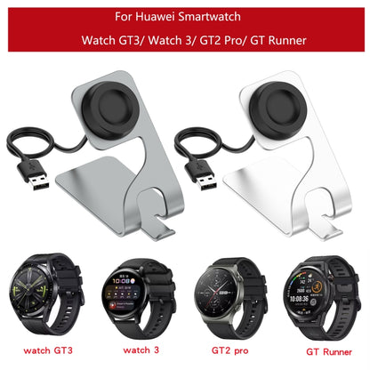 Rotatable Magnetic Metal Charging Base, For Huawei Watch GT 3, For Huawei Watch GT Runner, For Huawei Watch D