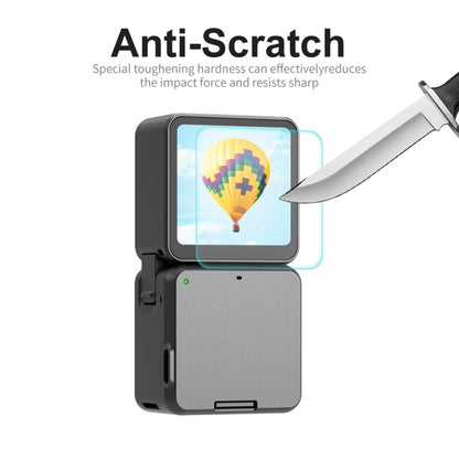 For DJI Action 2 ENKAY 0.2mm 9H Tempered Glass Screen Film, Power Combo, Dual-Screen Combo