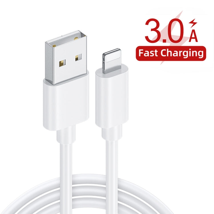 TE-P22 38W PD USB-C / Type-C + QC3. 0 USB Car Charger with 1m USB to 8 Pin Data Cable, with 8 Pin Cable