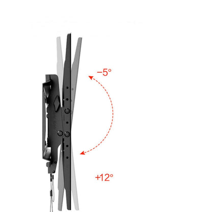 NORTH BAYOU NB DF70-T Tilt Height Adjustable Bracket Wall Rack Mount for 55-85 inch LCD TV, DF70-T