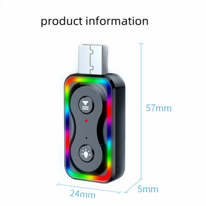 Q1 USB Bluetooth 5.3 Audio Receiver Transmitter Bluetooth Adapter, Q1