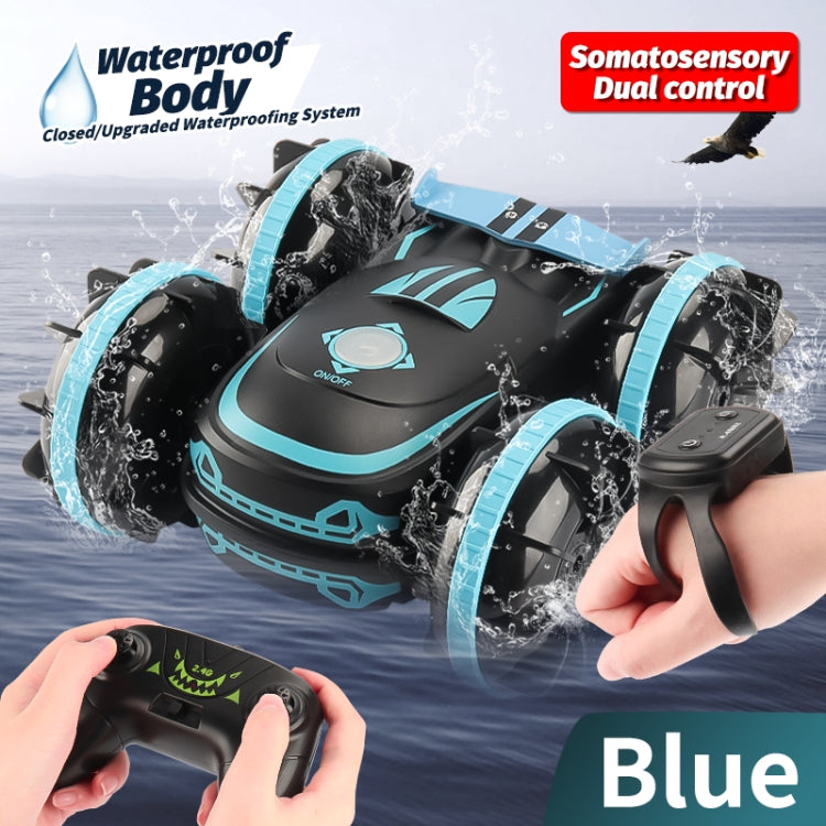MoFun JC04 2.4G remote control amphibious vehicle Dual remote control, For Green For Blue