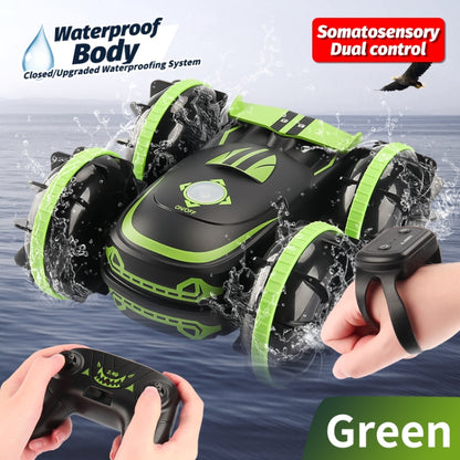 MoFun JC04 2.4G remote control amphibious vehicle Dual remote control, For Green For Blue