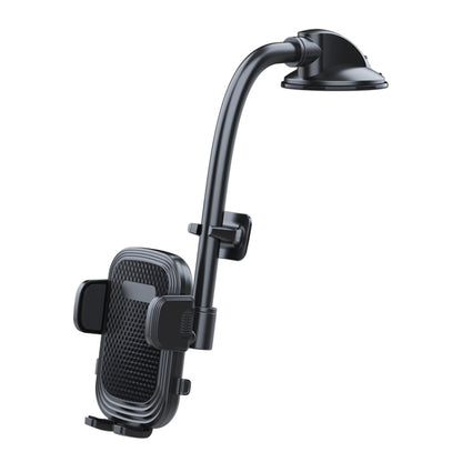 A190+X51 Car Phone Holder Dashboard Windshield Sucker Mount Bendable Long Arm Stand, A190+X51