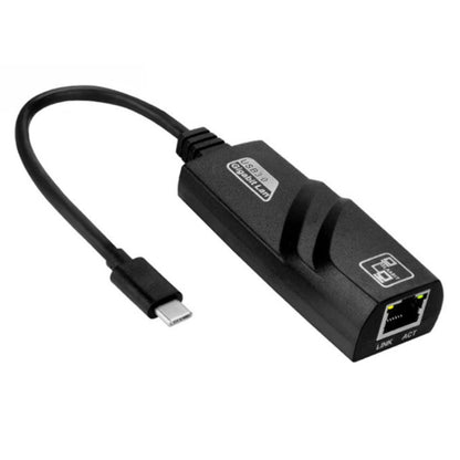 JSM 10 / 100 Mbps USB-C / Type-C to RJ45 Ethernet Adapter Network Cable, JSM 10 / 100 Mbps USB 3.1