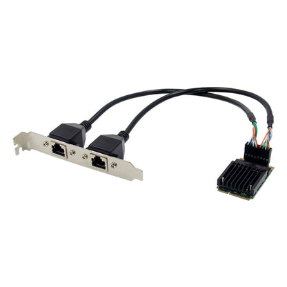 ST7251 MiniPCIE I350 Dual RJ45 Ports Server NIC 82583V, I350 Dual RJ45 Ports