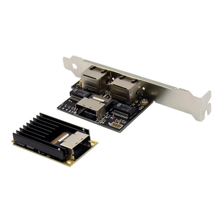 ST7242 Mini PCIE Dual RJ45 Gigabit Ethernet Networking Interface card NHI350AM2, Dual RJ45