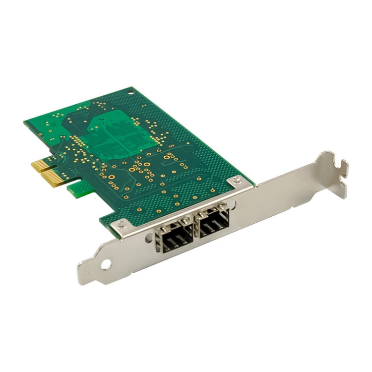 ST7257 PCIE X1 82576EB Dual Port SFP Ethernet Card NIC, PCIE X1