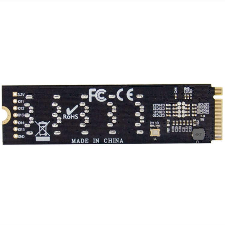ST532 M.2 NGFF To 5 Ports SATA3.0 Hard Disk Expansion Card Adapter In Stock, 5 Ports