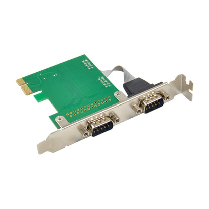 ST316 2 Ports RS232 To PCIE Converter Card AX99100 Chipset, ST316