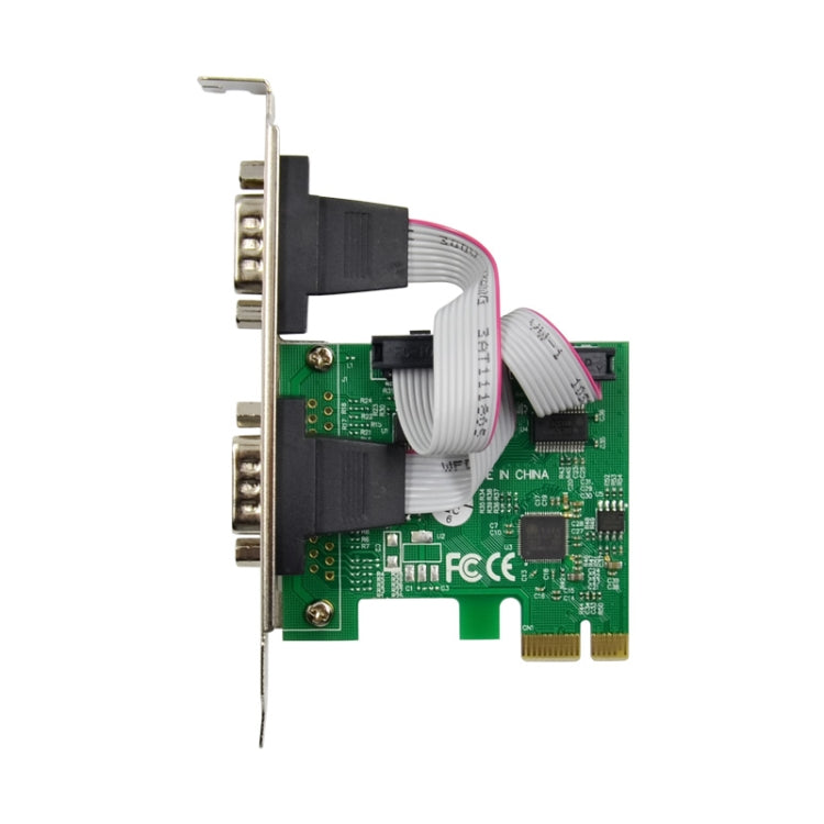 ST316 2 Ports RS232 To PCIE Converter Card AX99100 Chipset, ST316