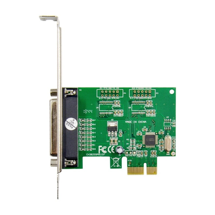 ST38 Parallel Printer Port (LPT1) DB25 PCI Express Controller Card, ST38