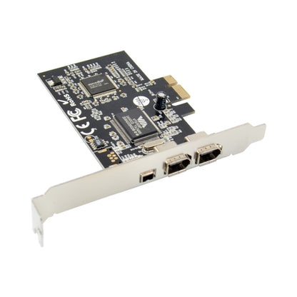 ST21 PCI-E X1 FireWire VT6308 1394A 2+1 Video Capture Card, ST21