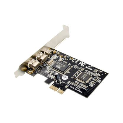 ST21 PCI-E X1 FireWire VT6308 1394A 2+1 Video Capture Card, ST21