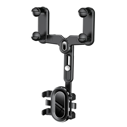 H03 Car Rearview Mirror Mobile Phone Holder 360 Rotation Foldable, H03