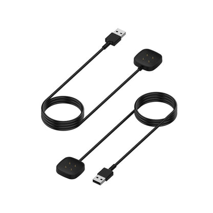 For Fitbit Versa4 Watch Magnetic Charging Cable Length: 1m, Length: 1m