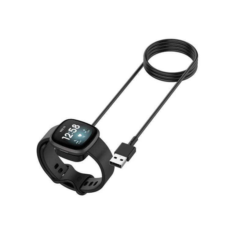 For Fitbit Versa4 Watch Magnetic Charging Cable Length: 1m, Length: 1m