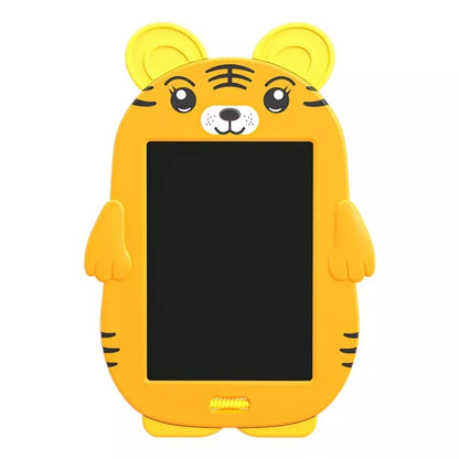 HYD-8511 Cartoon KIds LCD ABS Graffiti Drawing Colorful Hands Writing Board, Tiger