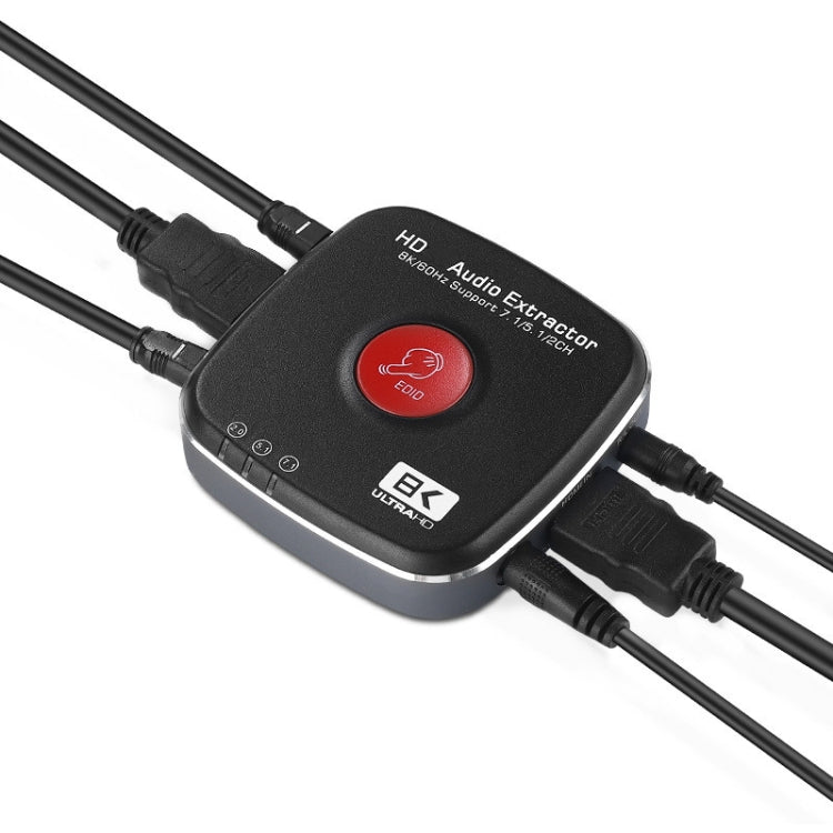 AYSA-11V21 8K/60Hz YbCr420 HDR10 Output 7.1 HDMI8K Audio Separator 2.1 Audio separator, HDMI8K Audio Separator