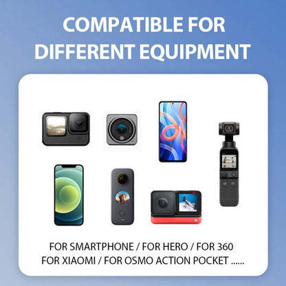 Collar Lazy Adjustable Neck Bracket for GoPro Action Camera Smartphones, Mini, Standard