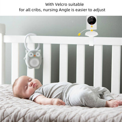 855P 2.4 inch Home Wireless Yellow Baby Monitor with Baby Surveillance Camera, 855P