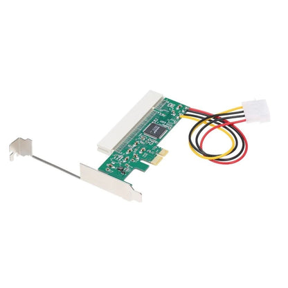PCI-E to PCI Adapter Card Converter with 4Pin Power Supply, PCI-E to PCI
