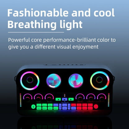 S20 Home Dual Speakers Bluetooth TF Card External Sound Card Audio, S20