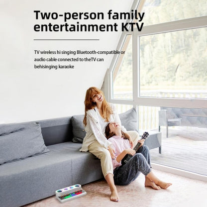 S20 Home Dual Speakers Bluetooth TF Card External Sound Card Audio, S20