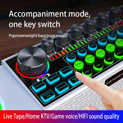 SY6 Home Live Broadcast Sound Card Multifunctional Wireless Bluetooth Speakers Portable All-in-one Machine Equipment, SY6