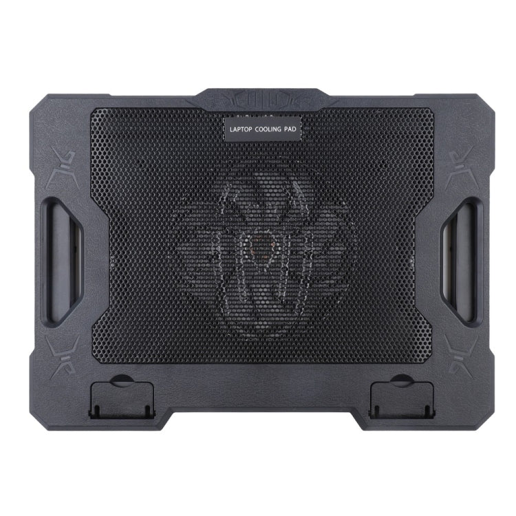 S100 One Fan Adjustable Height Dual USB Ports Laptop Cooling Pad, S100