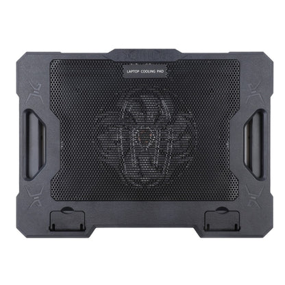 S100 One Fan Adjustable Height Dual USB Ports Laptop Cooling Pad, S100
