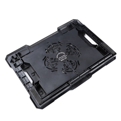 S100 One Fan Adjustable Height Dual USB Ports Laptop Cooling Pad, S100