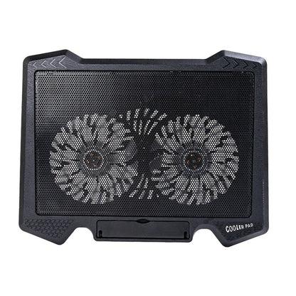S200 Dual Silent Cooling Fan Portable Slim Notebook Cooling Pad for Laptop, S200
