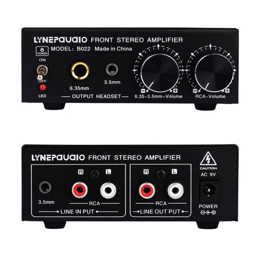 Pre-Stereo Signal Amplifier Volume Booster Headphones Active Speaker Preamp Audio Amplifier, B022